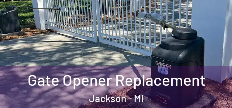 Gate Opener Replacement Jackson - MI